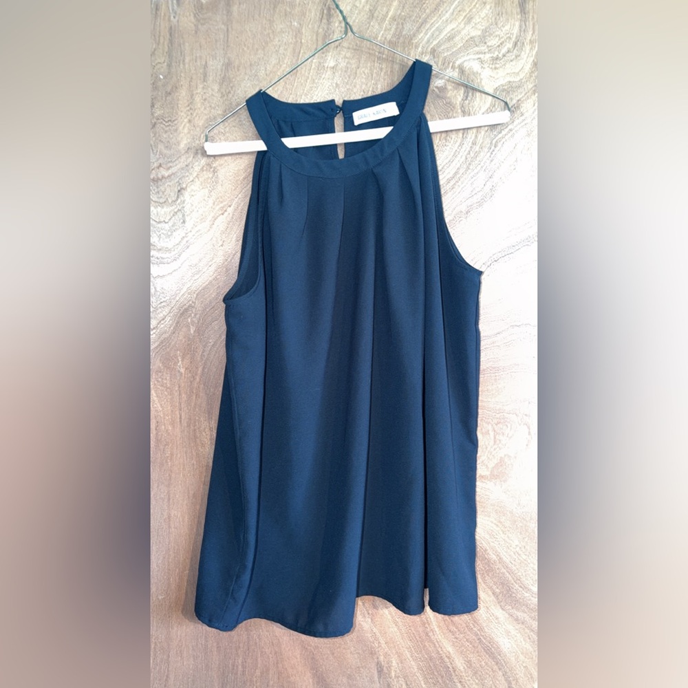 Grace Karin Black Sleeveless Halter Cami